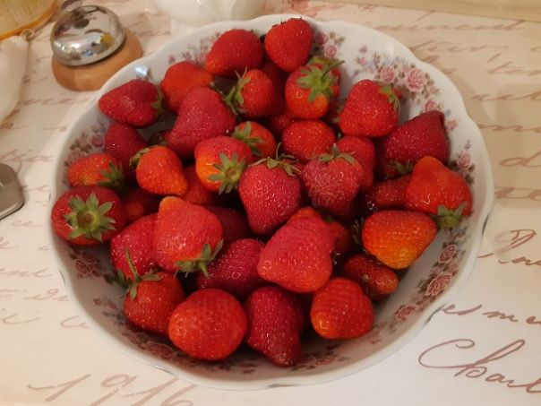 Spumone alle fragole 